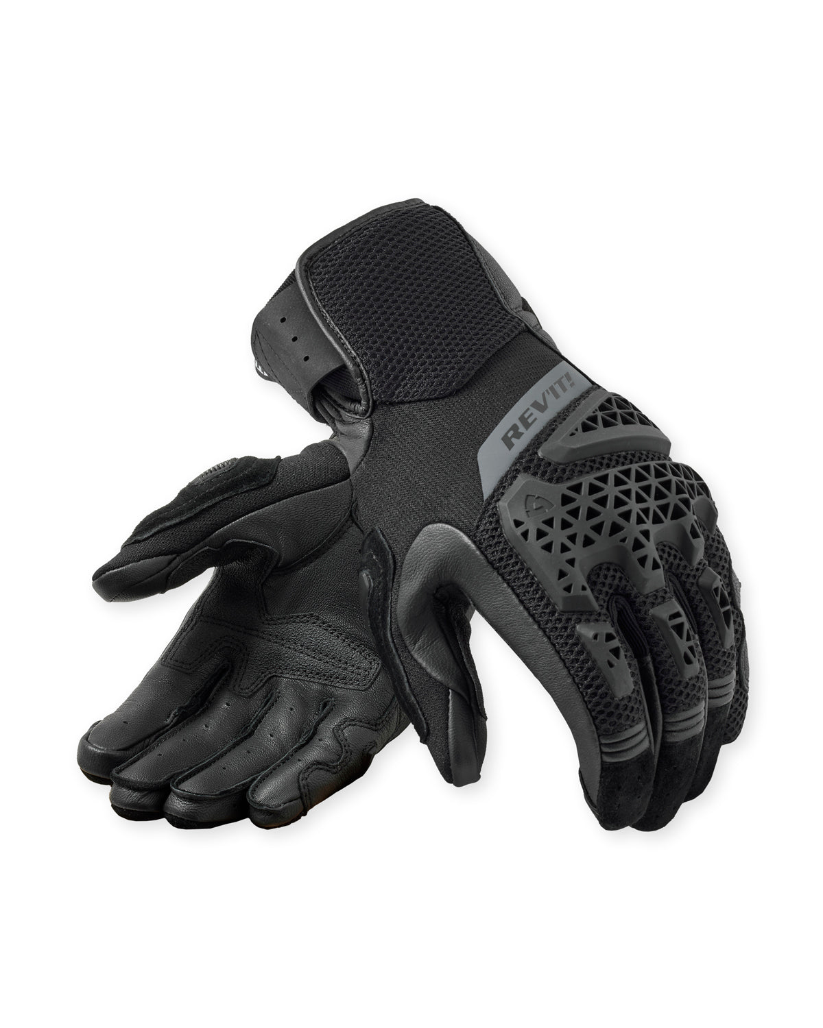 Revit Sand 5 Ladies Leather Gloves Black FREE UK Delivery, FREE 365 Day Returns - Moto Central