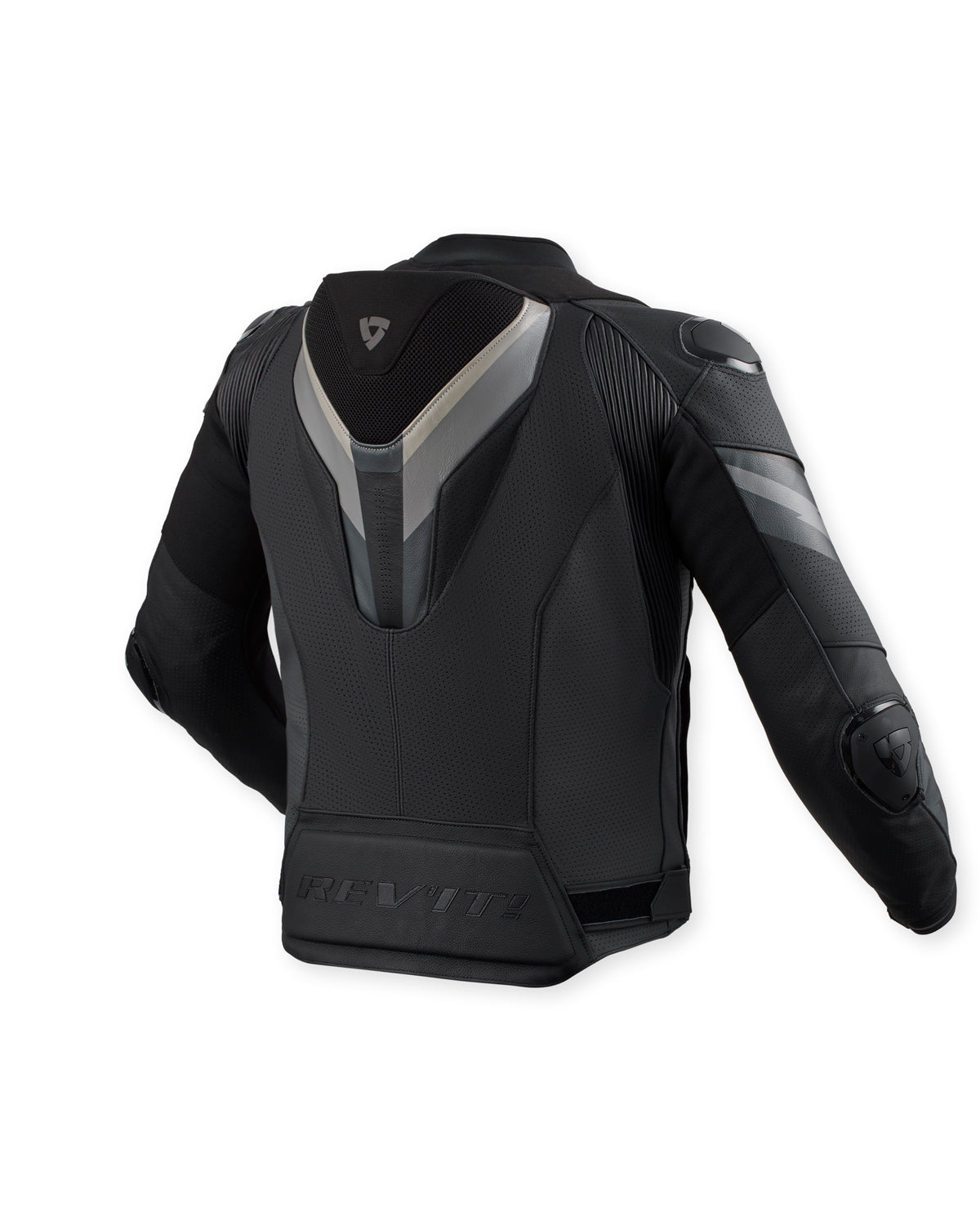 Revit Quantum 3 Pro Leather Jacket Black / Anthracite FREE UK Delivery, FREE 365 Day Returns - Moto Central