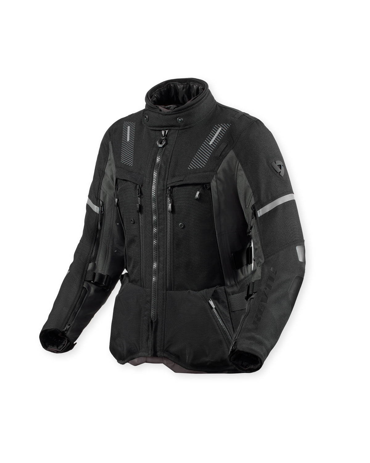 Revit Sand 5 H2O Ladies Textile Jacket Black / Anthracite FREE UK Delivery, FREE 365 Day Returns - Moto Central