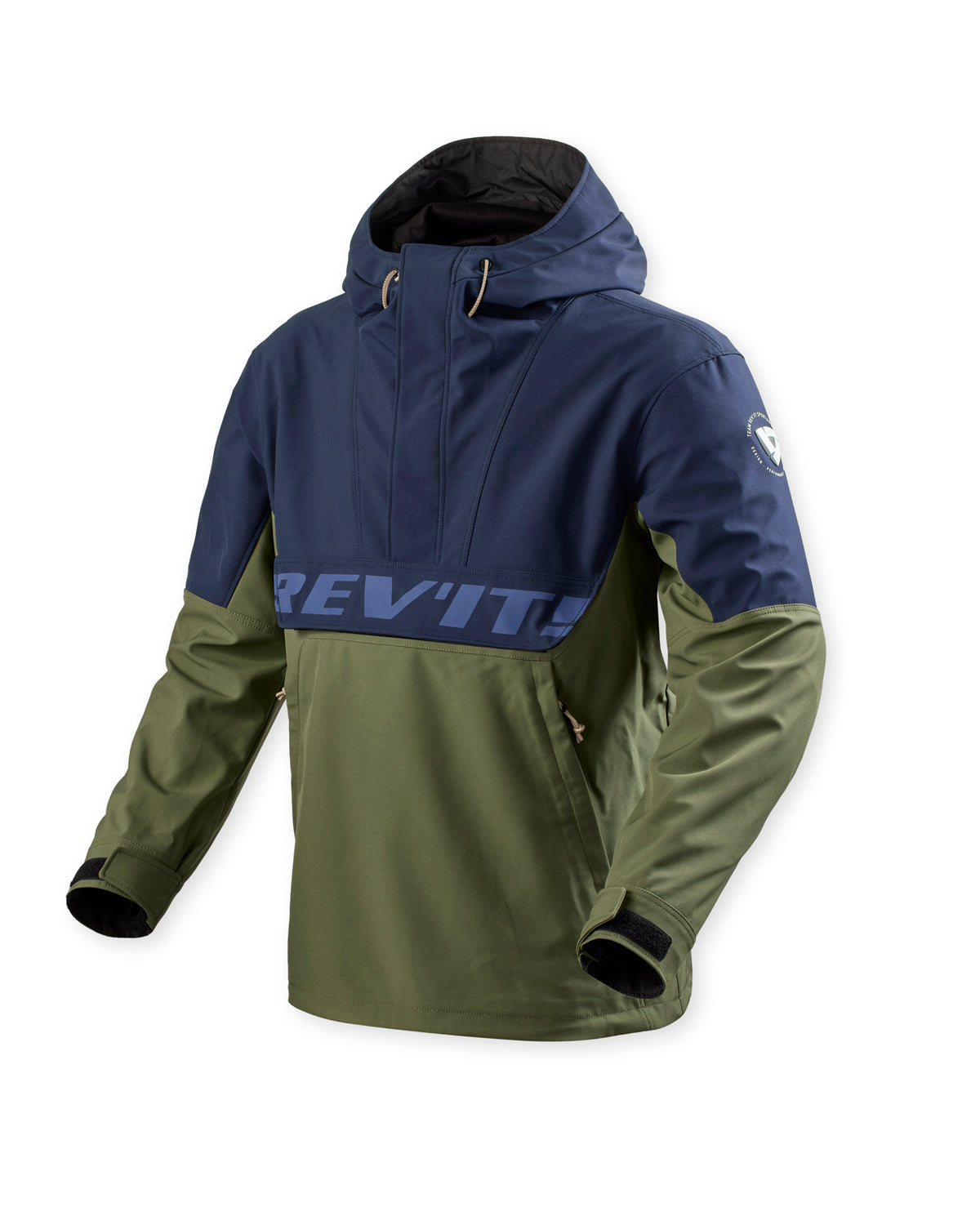 Revit Smock Photon Rain Over Jacket Dark Blue / Green FREE UK Delivery, FREE 365 Day Returns - Moto Central