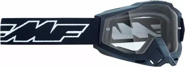 FMF Vision PowerBomb OTG Rocket Goggles Black / Clear - FREE UK Shipping, FREE 365 Day Returns | Moto Central