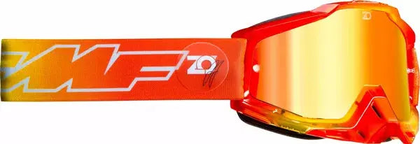 FMF Vision PowerBomb Osborne Goggles Orange / Mirror Red - FREE UK Shipping, FREE 365 Day Returns | Moto Central