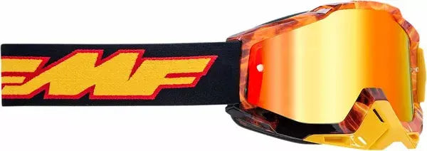 FMF Vision PowerBomb Spark Goggles Mirror Red - FREE UK Shipping, FREE 365 Day Returns | Moto Central