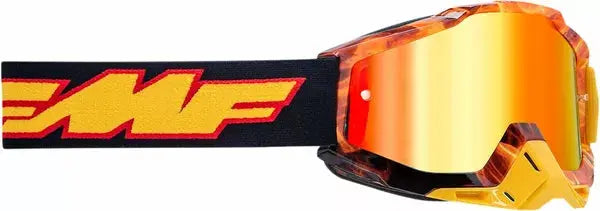 FMF Vision Youth PowerBomb Spark Goggles Mirror Red - FREE UK Shipping, FREE 365 Day Returns | Moto Central