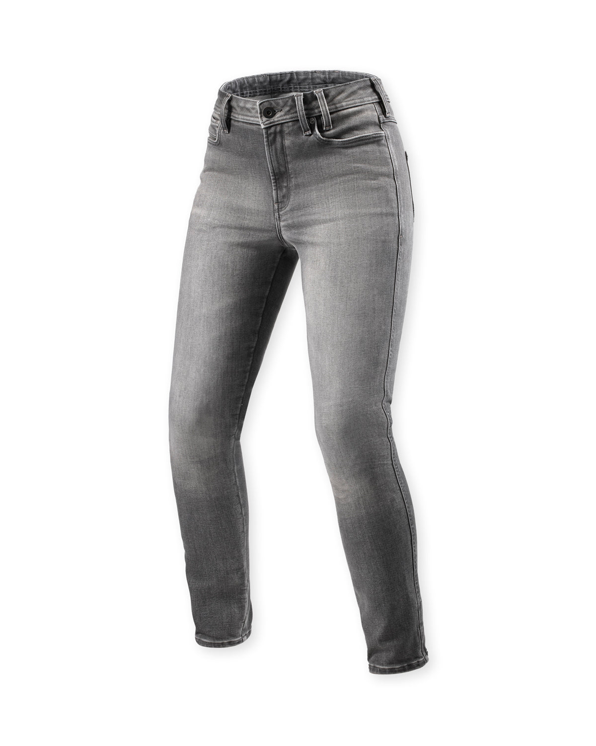 Revit Shelby 3 Skiny Fit Ladies Jeans Medium Grey Used FREE UK Delivery, FREE 365 Day Returns - Moto Central