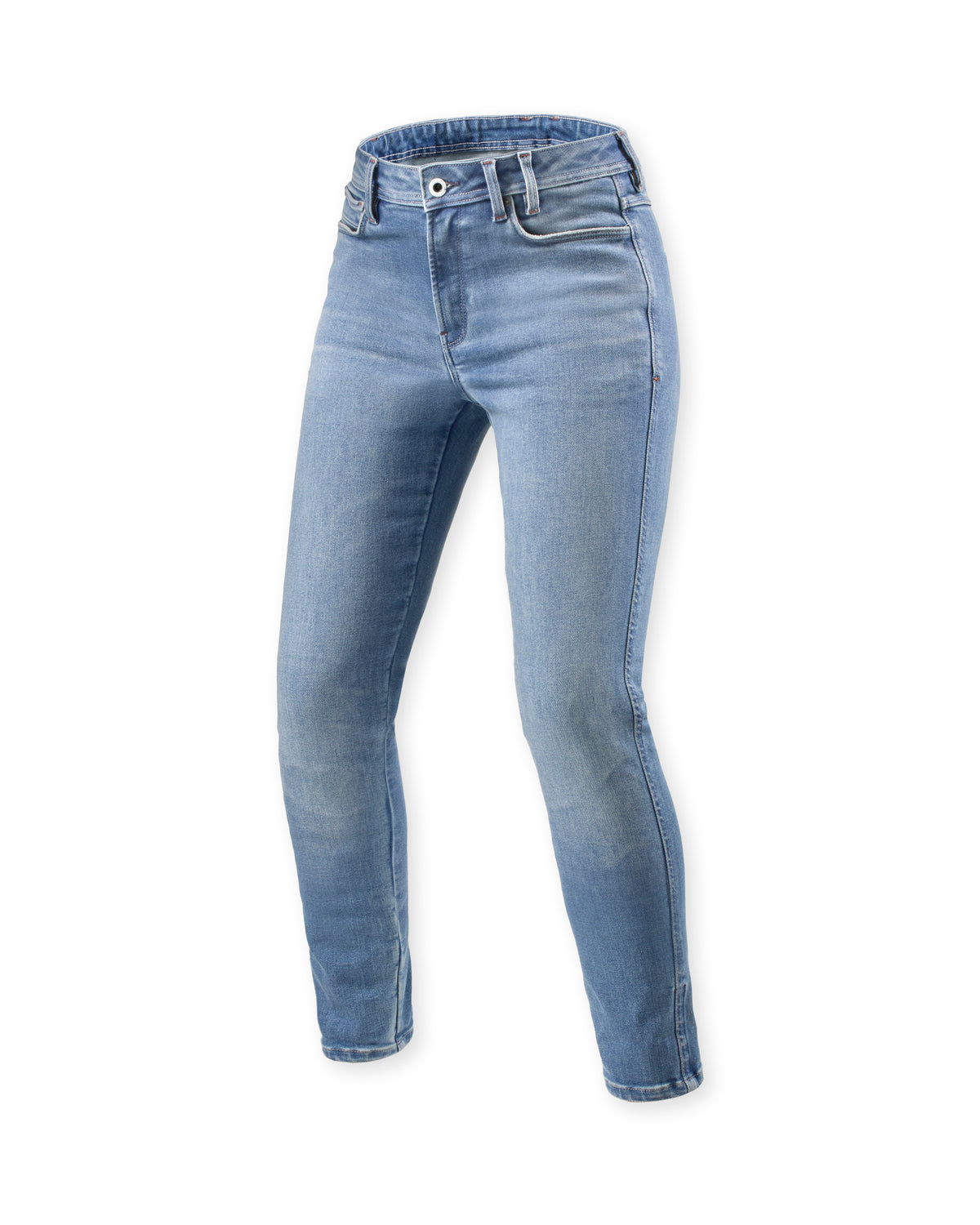 Revit Shelby 3 Skiny Fit Ladies Jeans Light Blue Vintage FREE UK Delivery, FREE 365 Day Returns - Moto Central