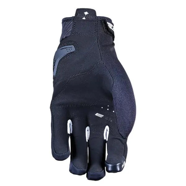 Five RS3 Evo Kids Textile Gloves Black / White - FREE UK Shipping, FREE 365 Day Returns | Moto Central