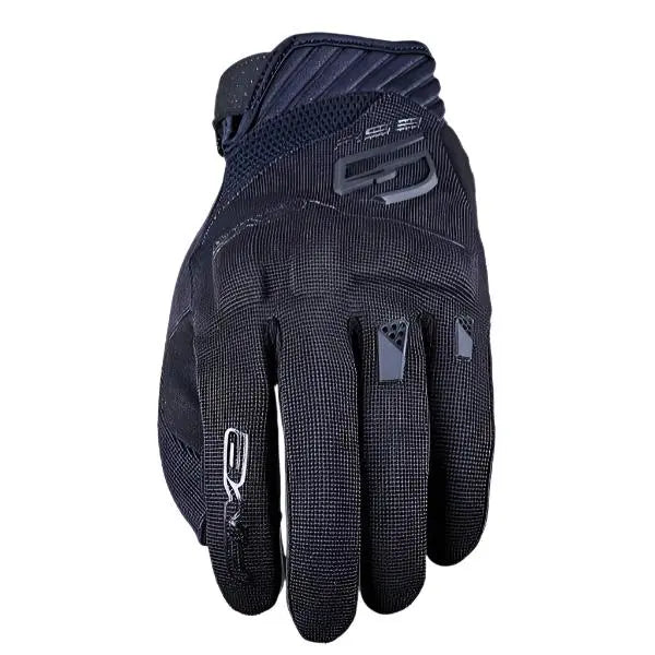 Five RS3 Evo Textile Gloves Black - FREE UK Shipping, FREE 365 Day Returns | Moto Central