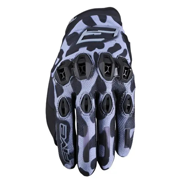 Five Stunt Evo 2 Ladies Textile Gloves Leopard - FREE UK Shipping, FREE 365 Day Returns | Moto Central