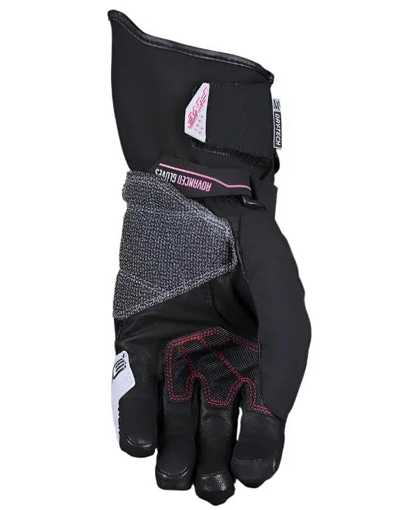 Five TFX2 Waterproof Ladies Textile Gloves Grey / Pink - FREE UK Shipping, FREE 365 Day Returns | Moto Central