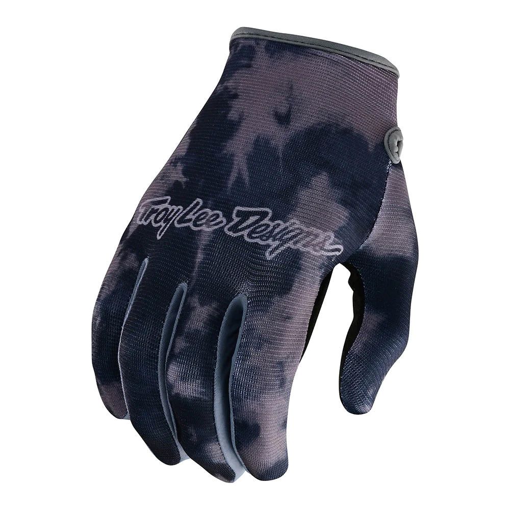 Troy Lee Designs Flowline Textile Gloves Plot Charcoal