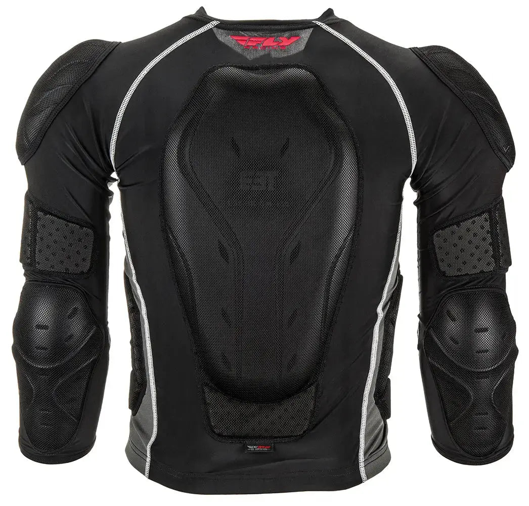 Fly Racing Barricade CE Long Sleeves Protection Jacket Black  - FREE UK Shipping, FREE 365 Day Returns | Moto Central