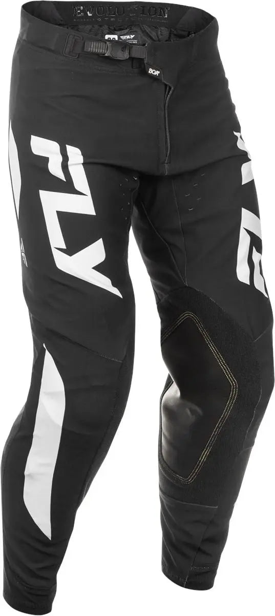 Fly Racing Evolution? DST Trouser Black / White / Purple - FREE UK Delivery, FREE 365 Day Returns | Moto Central