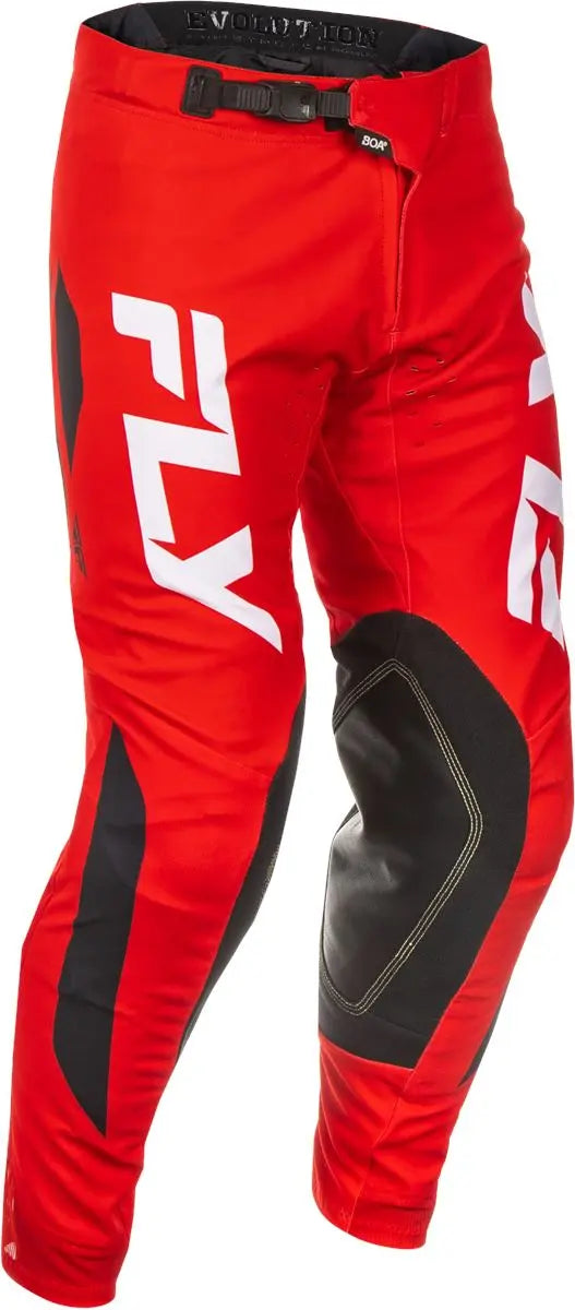 Fly Racing Evolution? DST Trouser Red / White / Black - FREE UK Delivery, FREE 365 Day Returns | Moto Central