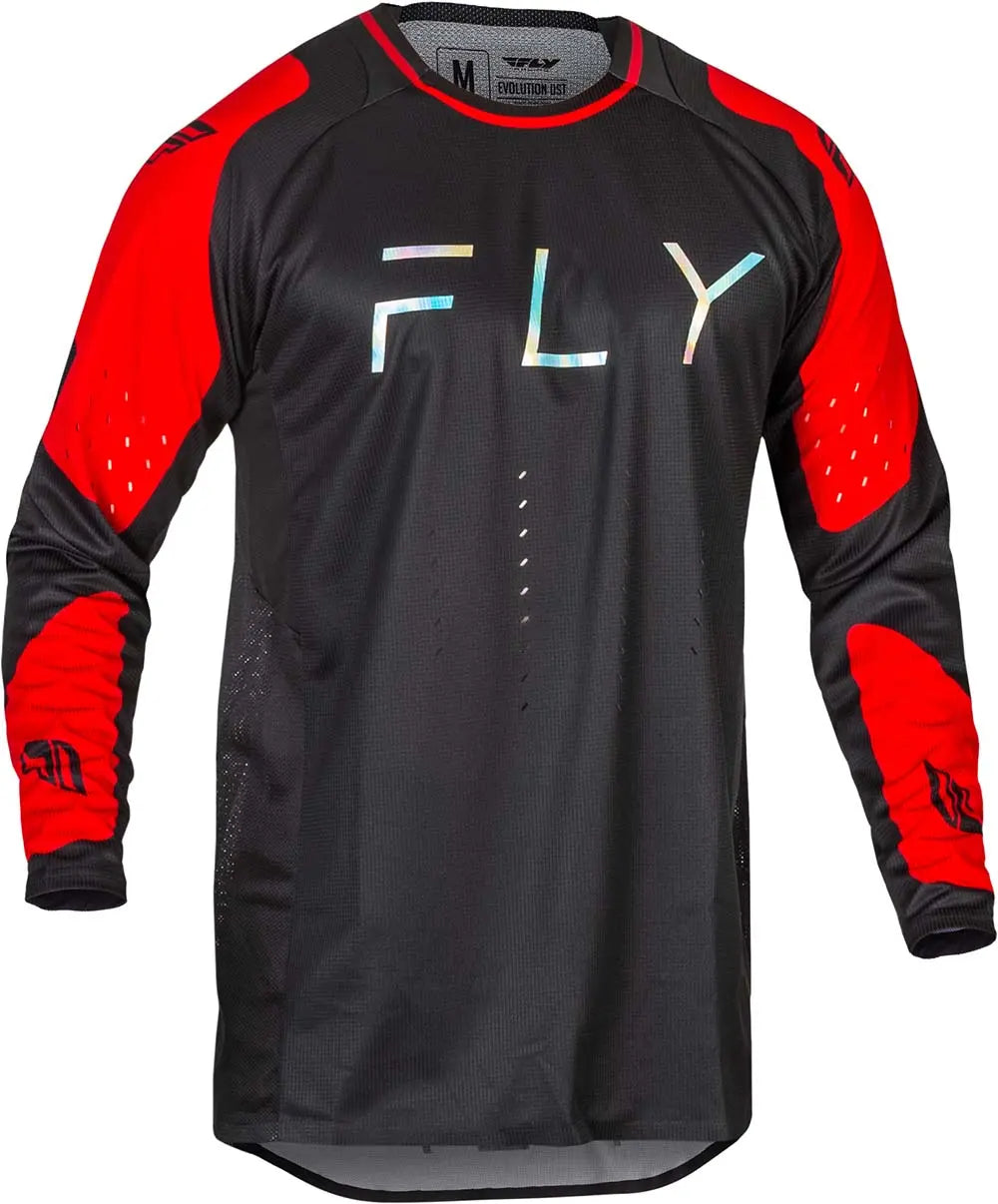 Fly Racing Evolution MX Jersey Black / Red - FREE UK Delivery, FREE 365 Day Returns | Moto Central