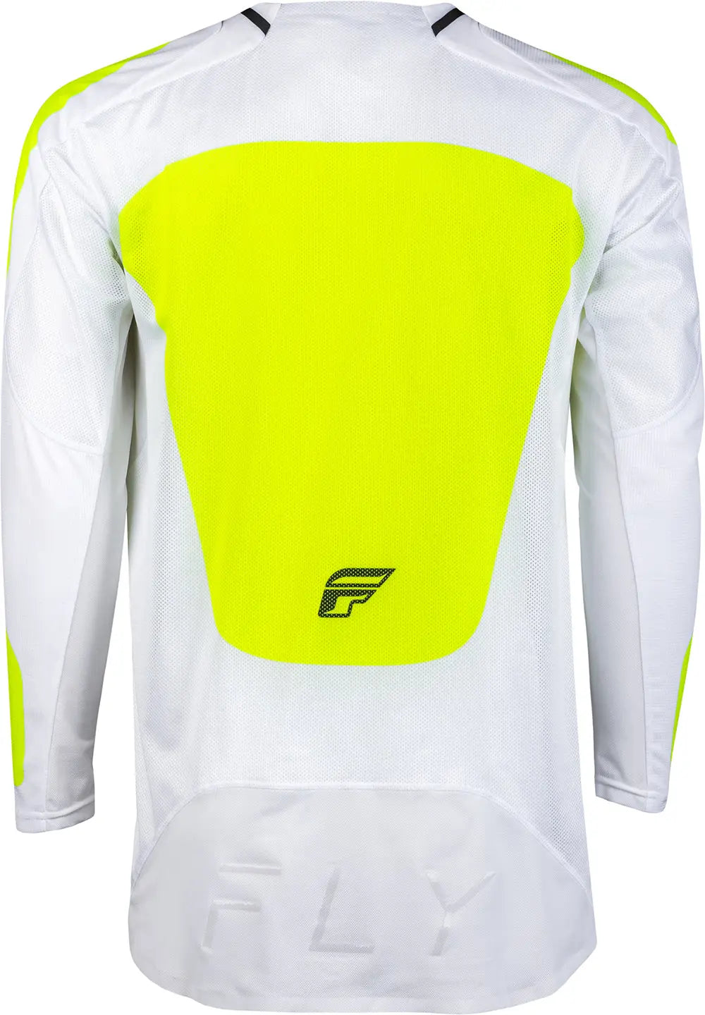 Fly Racing Evolution MX Jersey White / Fluo Yellow - FREE UK Delivery, FREE 365 Day Returns | Moto Central