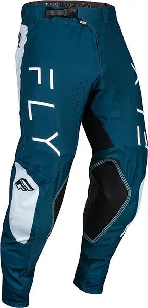 Fly Racing Evolution MX Trouser Navy / White - FREE UK Delivery, FREE 365 Day Returns | Moto Central