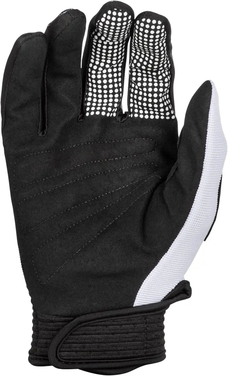 Fly Racing F-16 Gloves Black / White - FREE UK Delivery, FREE 365 Day Returns | Moto Central