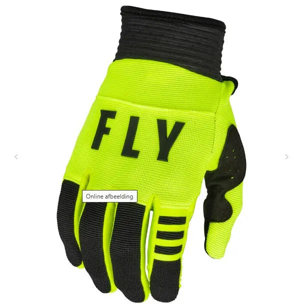 Fly Racing F-16 MX Gloves Hi-Vis / Black - FREE UK Delivery, FREE 365 Day Returns | Moto Central