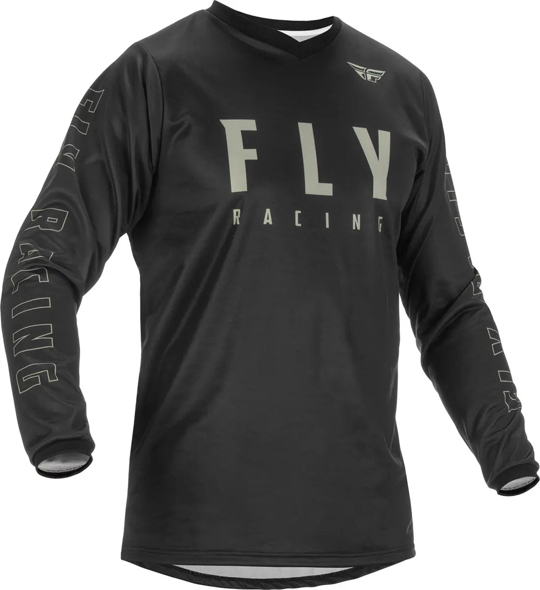 Fly Racing F-16 MX Jersey Black / Grey - FREE UK Delivery, FREE 365 Day Returns | Moto Central