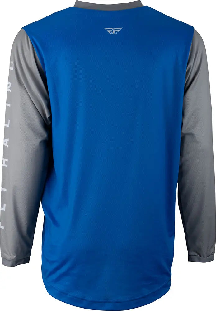 Fly Racing F-16 MX Jersey Blue / Grey - FREE UK Delivery, FREE 365 Day Returns | Moto Central