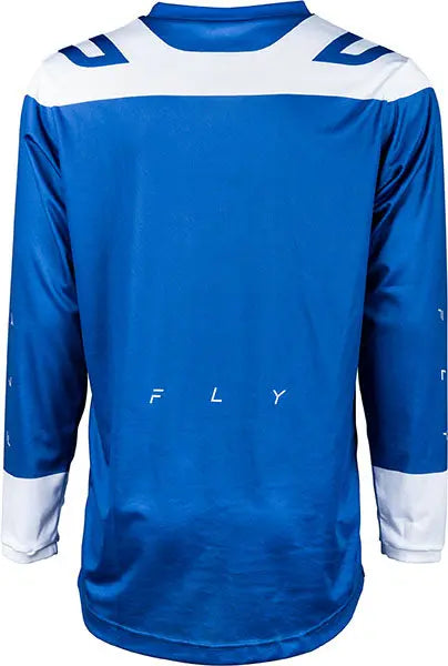 Fly Racing F-16 MX Jersey Blue / White - FREE UK Delivery, FREE 365 Day Returns | Moto Central