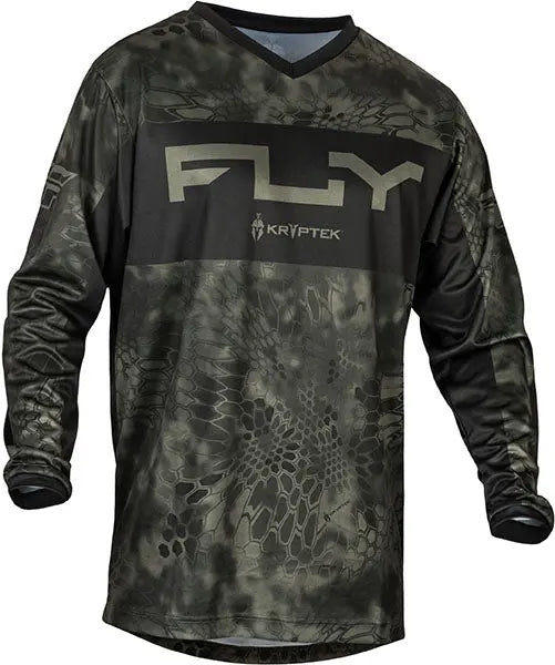 Fly Racing F-16 MX Jersey Moss Grey / Black - FREE UK Delivery, FREE 365 Day Returns | Moto Central