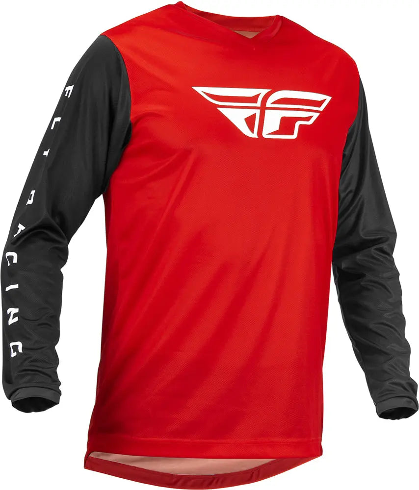 Fly Racing F-16 MX Jersey Red / Black - FREE UK Delivery, FREE 365 Day Returns | Moto Central