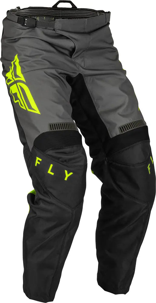 Fly Racing F-16 MX Trouser Black / Grey / Hi-Vis - FREE UK Delivery, FREE 365 Day Returns | Moto Central