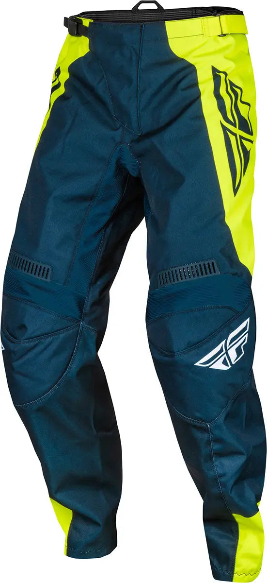 Fly Racing F-16 MX Trouser Navy / Hi-Vis - FREE UK Delivery, FREE 365 Day Returns | Moto Central