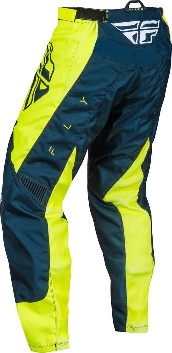 Fly Racing F-16 MX Trouser Navy / Hi-Vis - FREE UK Delivery, FREE 365 Day Returns | Moto Central