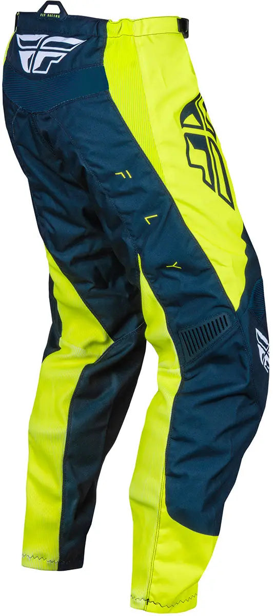 Fly Racing F-16 MX Trouser Navy / Hi-Vis - FREE UK Delivery, FREE 365 Day Returns | Moto Central