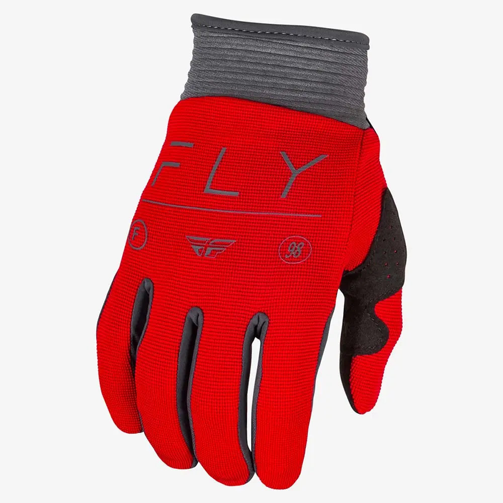 Fly Racing F-16 Youth MX Gloves Red / Charcoal / White - FREE UK Delivery, FREE 365 Day Returns | Moto Central