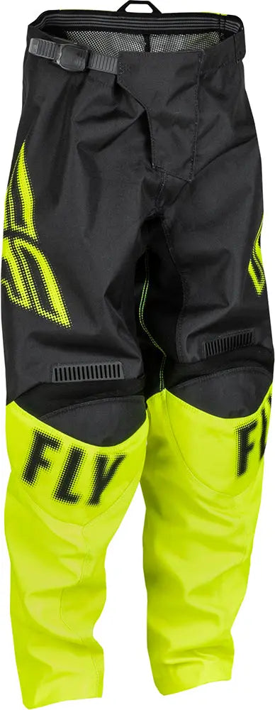 Fly Racing F-16 Youth MX Trouser Black / Hi-Vis - FREE UK Delivery, FREE 365 Day Returns | Moto Central