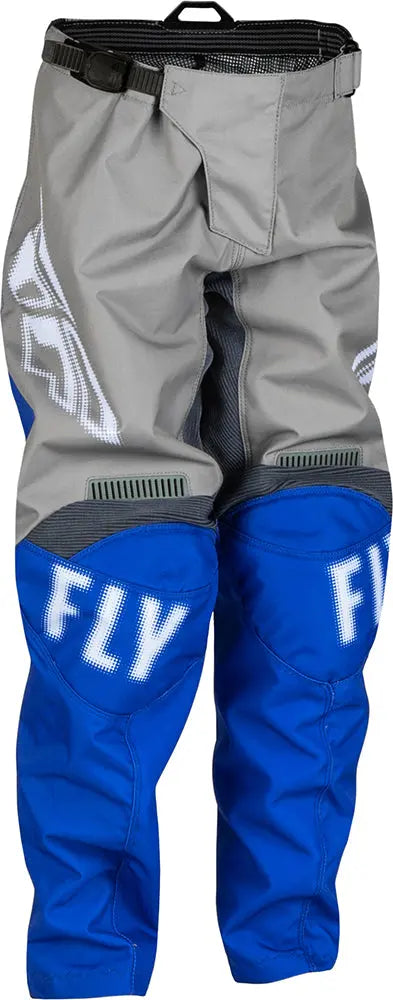 Fly Racing F-16 Youth MX Trouser Grey / Blue - FREE UK Delivery, FREE 365 Day Returns | Moto Central