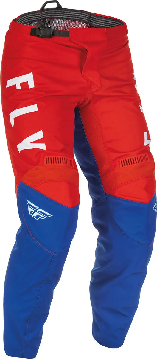 Fly Racing F-16 Youth MX Trouser Red / White / Blue - FREE UK Delivery, FREE 365 Day Returns | Moto Central