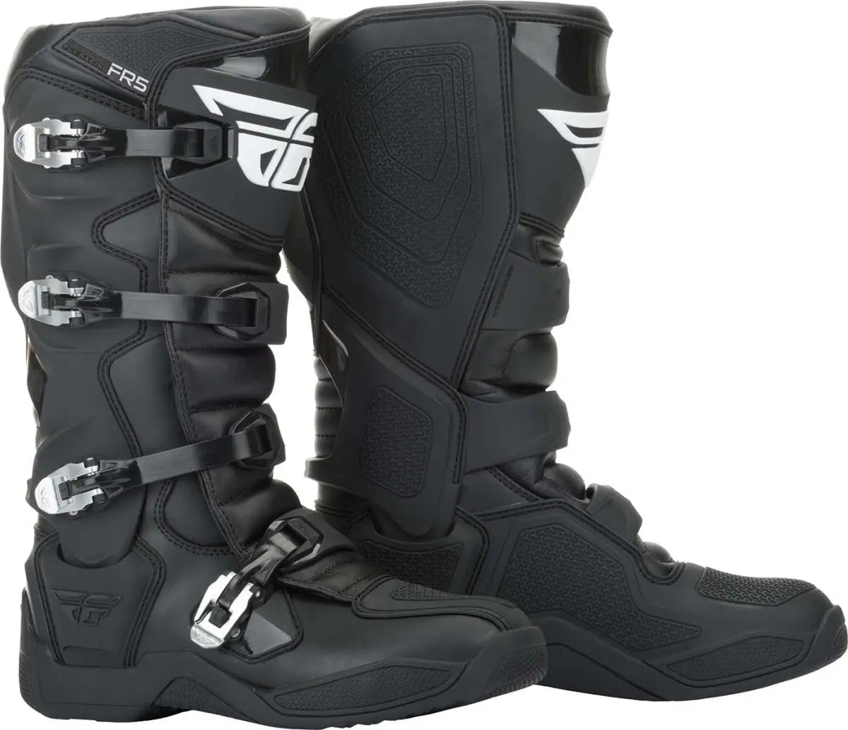 Fly Racing FR5 MX Boots Black - FREE UK Delivery, FREE 365 Day Returns | Moto Central