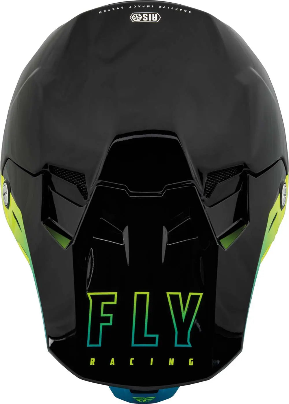 Fly Racing Formula CC Helmet Centrum Black / Blue / Fluo Yellow - FREE UK Delivery, FREE 365 Day Returns | Moto Central