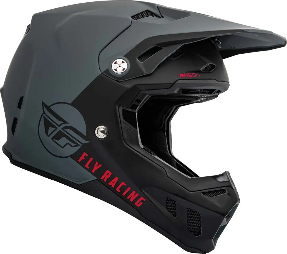 Fly Racing Formula CC Helmet Centrum Grey / Black - FREE UK Delivery, FREE 365 Day Returns | Moto Central