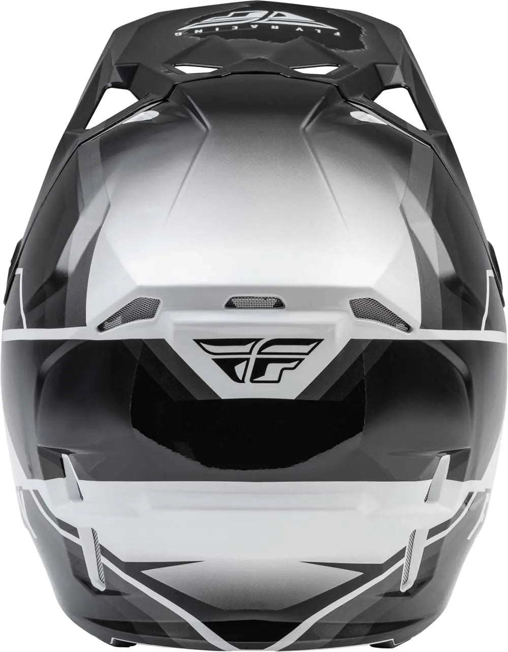 Fly Racing Formula CP Rush Helmet Grey / Black / White - FREE UK Delivery, FREE 365 Day Returns | Moto Central