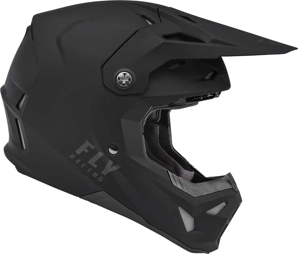 Fly Racing Formula CP Helmet Solid Matt Black - FREE UK Delivery, FREE 365 Day Returns | Moto Central