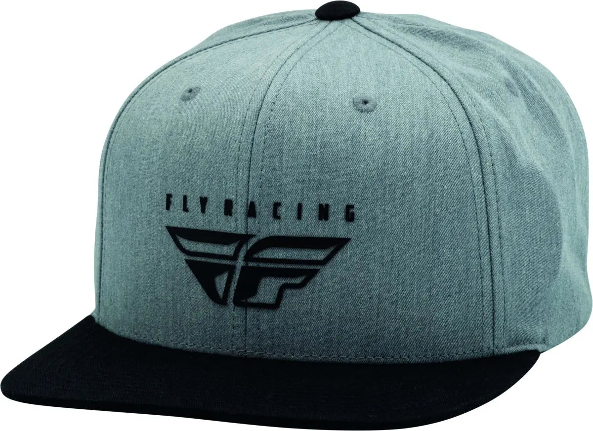 Fly Racing Hill Climb Cap Grey / Black - FREE UK Delivery, FREE 365 Day Returns | Moto Central