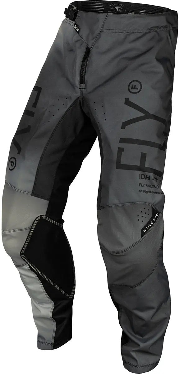 Fly Racing Kinetic Boa Prodigy Youth MX Trouser Black / Light Grey - FREE UK Delivery, FREE 365 Day Returns | Moto Central