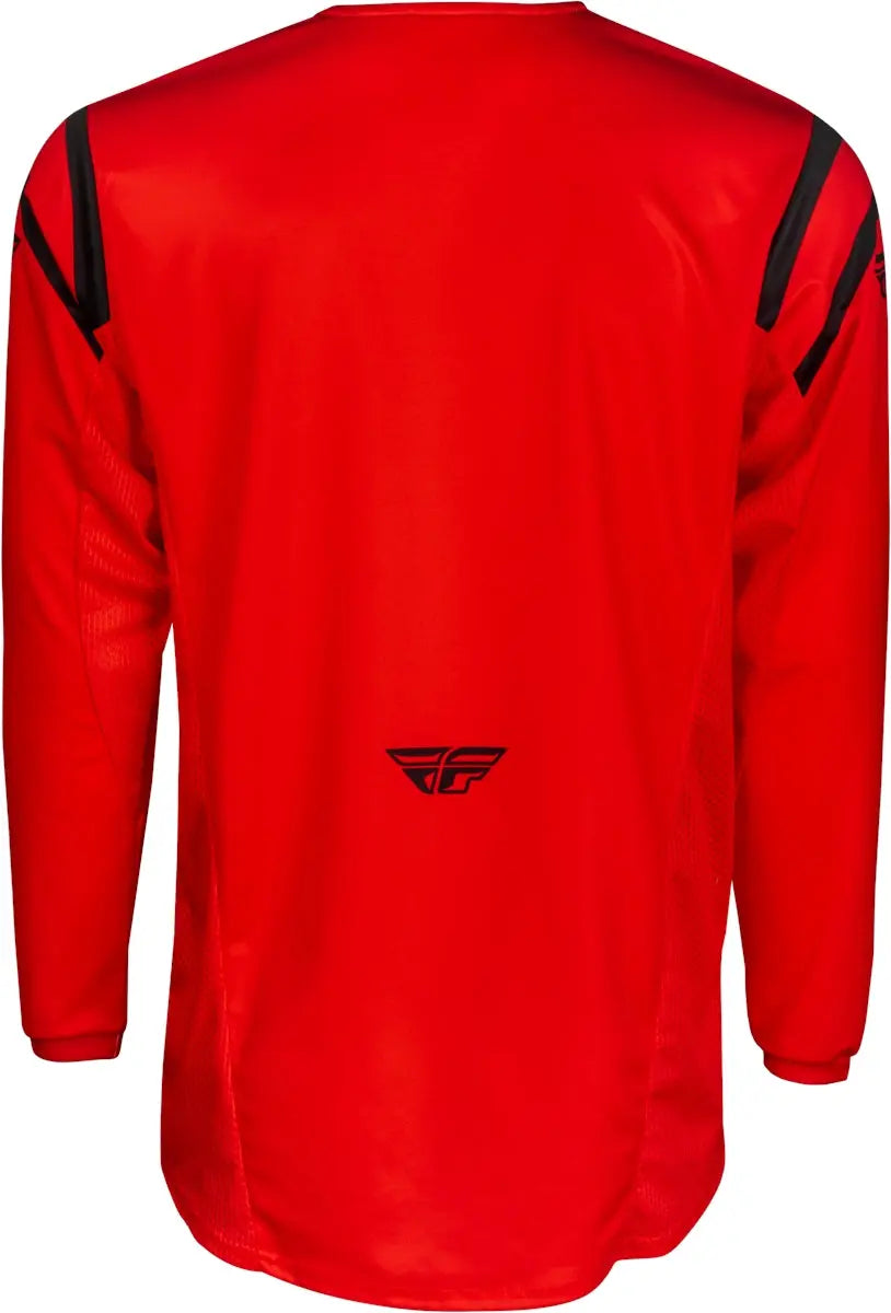 Fly Racing Kinetic Center Jersey Red / Black - FREE UK Delivery, FREE 365 Day Returns | Moto Central