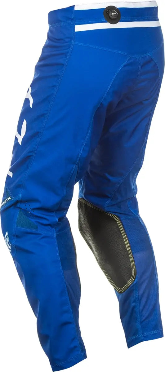 Fly Racing Kinetic Center Trouser Navy / White - FREE UK Delivery, FREE 365 Day Returns | Moto Central