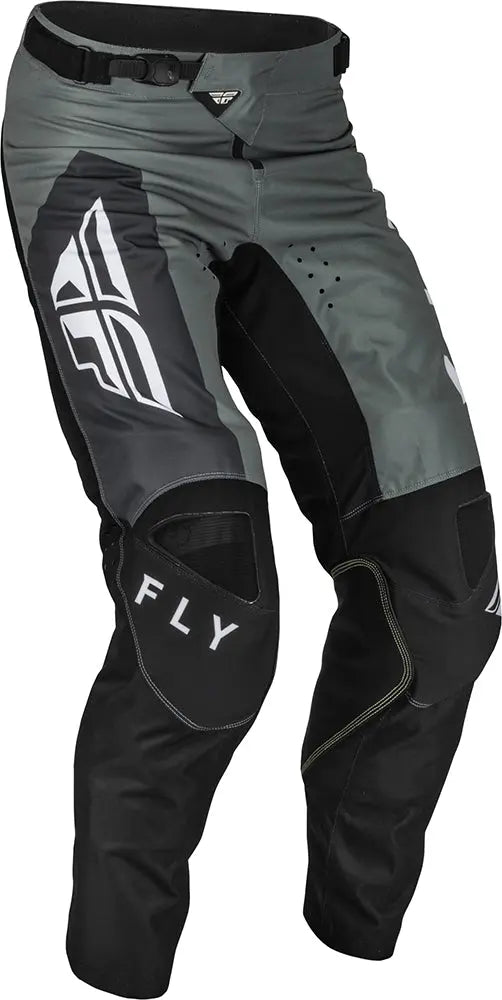 Fly Racing Kinetic Jet MX Trouser Grey / Dark Grey / Black - FREE UK Delivery, FREE 365 Day Returns | Moto Central