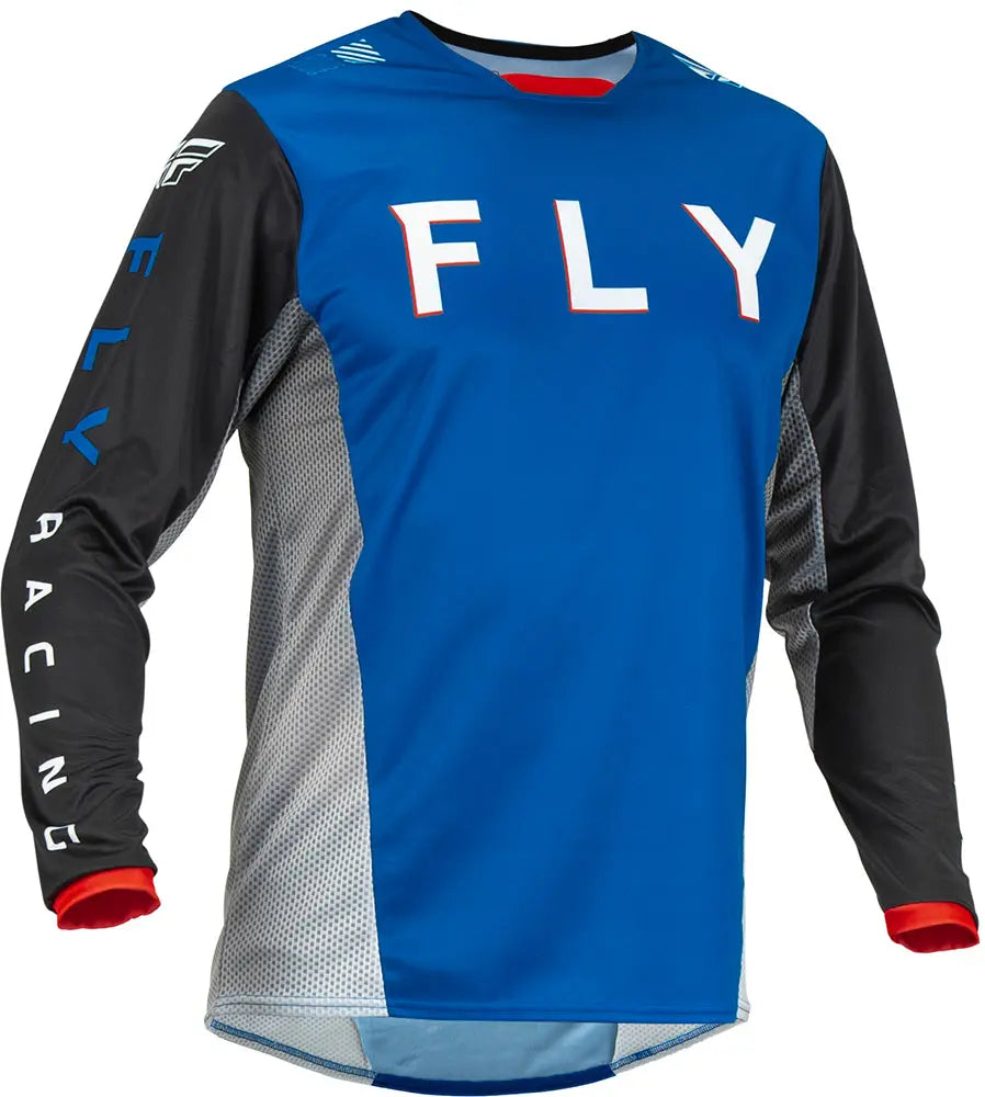 Fly Racing Kinetic Kore MX Jersey Blue / Black - FREE UK Delivery, FREE 365 Day Returns | Moto Central