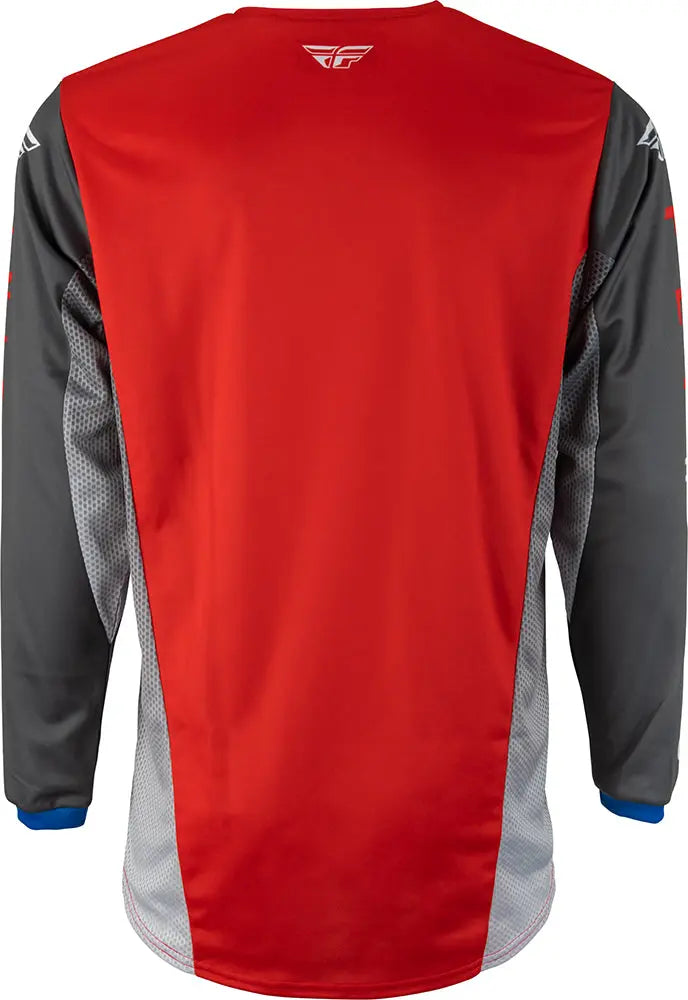 Fly Racing Kinetic Kore MX Jersey Red / Grey - FREE UK Delivery, FREE 365 Day Returns | Moto Central