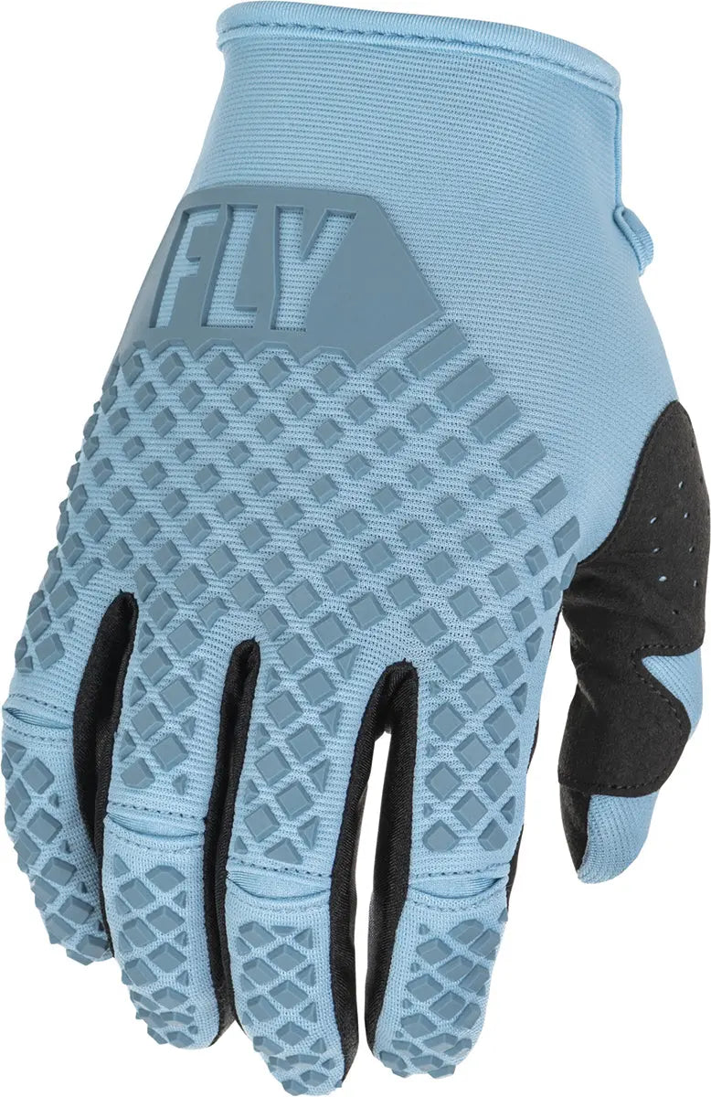 Fly Racing Kinetic MX Gloves Light Blue - FREE UK Delivery, FREE 365 Day Returns | Moto Central