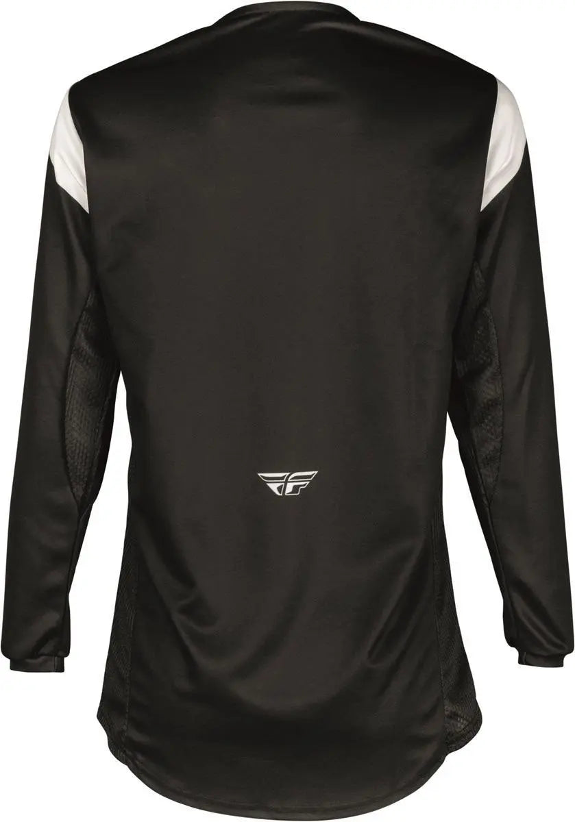 Fly Racing Kinetic Stoke Youth Jersey Black / White - FREE UK Delivery, FREE 365 Day Returns | Moto Central